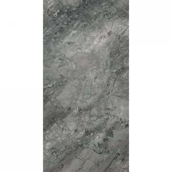 Керамогранит VITRA MARBLESET Ректификат Иллюжн Темно-серый Полированный 60x120 K951298FLPR1VTST