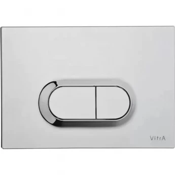 Клавиша смыва VITRA LOOP O металлическая, цвет Нержавеющая Сталь