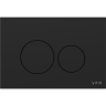Кнопка смыва для инсталляции VITRA ORIGIN матовая черная 740-2411