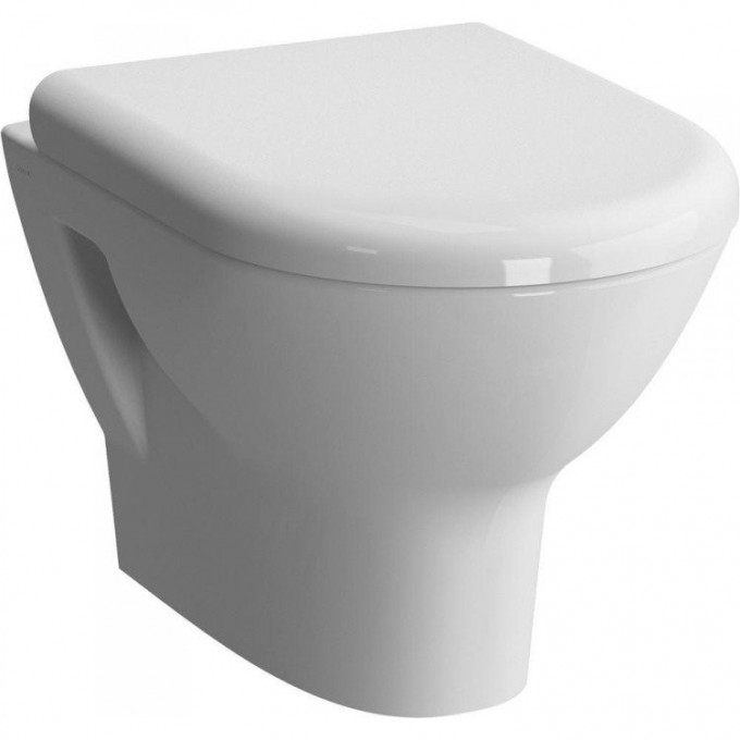 Подвесной унитаз VITRA ZENTRUM ROUND безободковый 7786B003-0075 Подвесной унитаз VITRA ZENTRUM ROUND безободковый 7786B003-0075