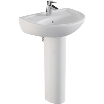 Раковина с пьедесталом VITRA NORM FIT 6895B099-1778 Раковина с пьедесталом VITRA NORM FIT 6895B099-1778